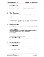 Preview for 4 page of lancer S4E V2 Hi-Carb Superchiller Installation, Operation & Service Manual