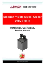 Preview for 1 page of lancer Siberian Elite Series Installation, Operation & Service Manual