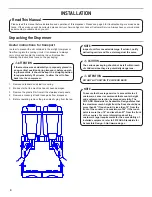 Preview for 4 page of lancer Soochee 1100 Operation Manual