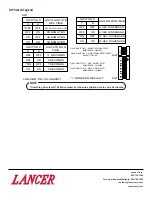 Preview for 20 page of lancer Twin Pour Installation Manual