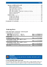 Предварительный просмотр 3 страницы LANCIER Monitoring ACS 10000 Operating Instructions Manual