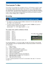 Предварительный просмотр 15 страницы LANCIER Monitoring ACS 10000 Operating Instructions Manual