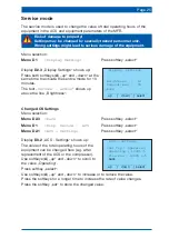 Предварительный просмотр 25 страницы LANCIER Monitoring ACS 10000 Operating Instructions Manual