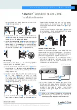 Предварительный просмотр 2 страницы Lancom AirLancer Extender O-9a Installation Instructions