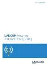Lancom AirLancer ON-Q360ag Mounting Instructions preview