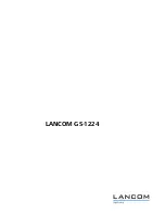 Предварительный просмотр 2 страницы Lancom GS-1224 Manual