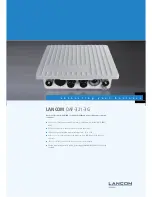 Preview for 1 page of Lancom OAP-321-3G Brochure & Specs