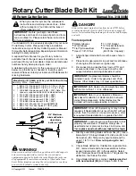 Land Pride 318-586A Operator'S Manual preview