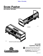 Предварительный просмотр 1 страницы Land Pride 39546 Operator'S Manual