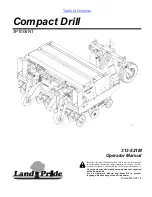 Предварительный просмотр 1 страницы Land Pride 3P1006NT Operator'S Manual