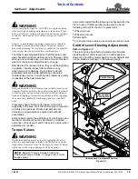 Preview for 21 page of Land Pride Accu-Z Razor 357-044M Operator'S Manual