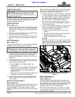 Preview for 27 page of Land Pride Accu-Z Razor Z48 Operator'S Manual