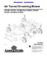 Предварительный просмотр 1 страницы Land Pride AT2584 Parts Manual