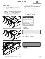 Preview for 8 page of Land Pride BB3578 Operator'S Manual