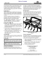 Предварительный просмотр 9 страницы Land Pride BB3578 Operator'S Manual