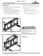 Предварительный просмотр 8 страницы Land Pride BS10 Operator'S Manual