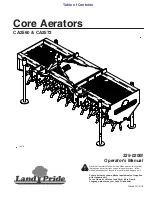 Land Pride CA2560 Operator'S Manual preview