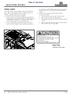 Preview for 8 page of Land Pride CA2560 Operator'S Manual