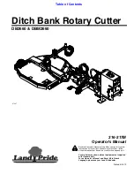 Land Pride DB2660 Operator'S Manual preview