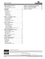 Предварительный просмотр 3 страницы Land Pride Grading Scrapers GS2584 Operator'S Manual