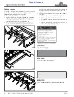 Предварительный просмотр 8 страницы Land Pride Grading Scrapers GS2584 Operator'S Manual