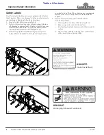 Preview for 8 page of Land Pride HR35 SERIES Operator'S Manual