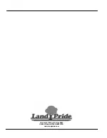 Preview for 24 page of Land Pride LR0548 Operator'S Manual