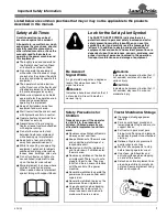 Preview for 5 page of Land Pride NTS2607 Operator'S Manual