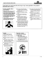 Preview for 8 page of Land Pride NTS2607 Operator'S Manual