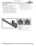 Предварительный просмотр 8 страницы Land Pride Pallet Forks PF10 Operator'S Manual