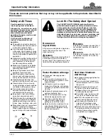 Preview for 5 page of Land Pride Post Hole Diggers HD25 Operator'S Manual