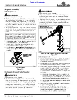 Preview for 20 page of Land Pride Post Hole Diggers HD25 Operator'S Manual