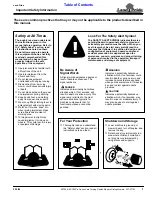 Preview for 3 page of Land Pride Pro Series Operator'S Manual