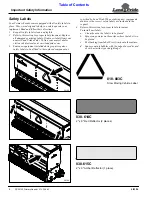 Предварительный просмотр 6 страницы Land Pride PS25120 Operator'S Manual