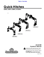 Preview for 1 page of Land Pride QH05 Series Operator'S Manual