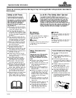 Preview for 5 page of Land Pride RC4614 Operator'S Manual