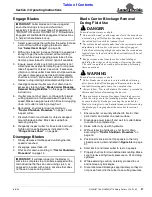 Preview for 41 page of Land Pride RC4715 Operator'S Manual