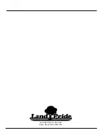 Preview for 44 page of Land Pride RC5014 Operator'S Manual