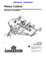 Land Pride RCC5615 Parts Manual preview