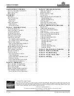 Preview for 3 page of Land Pride RCF2084 Operator'S Manual