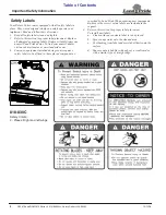 Preview for 8 page of Land Pride RCM3615 Operator'S Manual