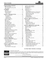 Preview for 3 page of Land Pride RCM3620 Operator'S Manual