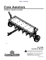 Предварительный просмотр 1 страницы Land Pride RCM4610 Operator'S Manual