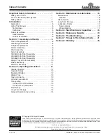 Preview for 3 page of Land Pride RCM4610 Operator'S Manual