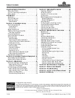 Preview for 3 page of Land Pride RCR2596 Series Operator'S Manual