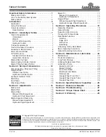 Preview for 3 page of Land Pride REAR BLADES RBT55120 Operator'S Manual