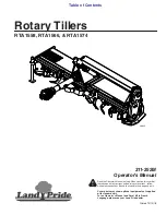 Land Pride RTA1558 Operator'S Manual предпросмотр