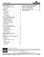 Preview for 2 page of Land Pride SAC35 Operator'S Manual