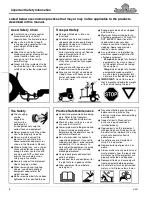 Preview for 6 page of Land Pride SBD35108 Operator'S Manual