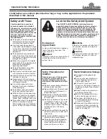 Preview for 5 page of Land Pride SGC0548 Operator'S Manual